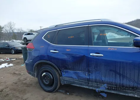 2017 Nissan Rogue Sv z USA, uszkodzony, nr VIN KNMAT2MV5HP530268
